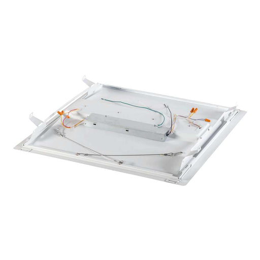 Keystone 2X2 LED Center Basket Doorframe Retrofit Wattage/CCT Selectable 24W/18W/15W 3500K/4000K/5000K 120-277V Frosted Curved Lens 0-10V (KT-RKIT24PS-22DC-8CSA-VDIM /CR)