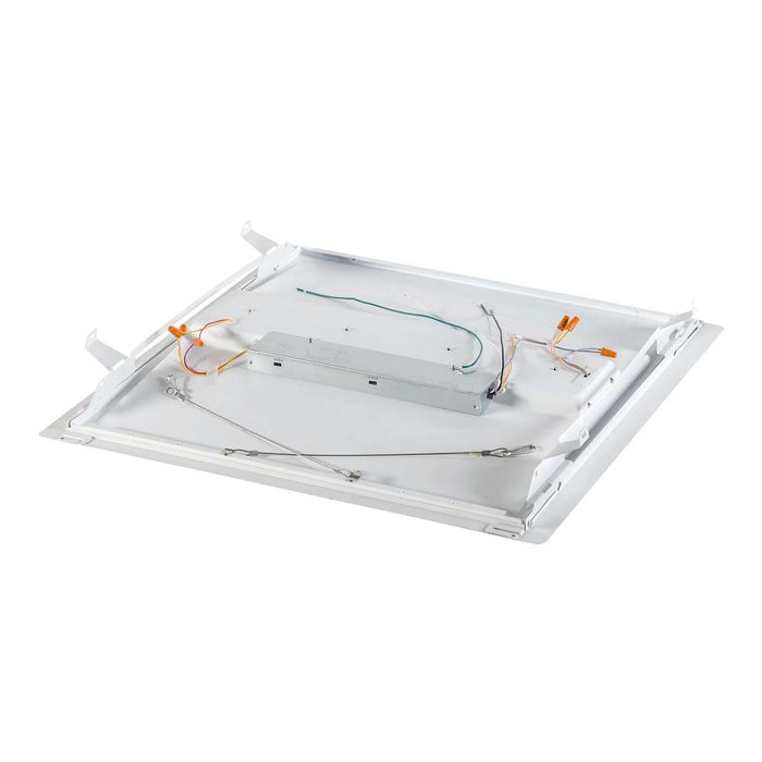 Keystone 2X2 LED Center Basket Doorframe Retrofit Wattage/CCT Selectable 24W/18W/15W 3500K/4000K/5000K 120-277V Frosted Curved Lens 0-10V (KT-RKIT24PS-22DC-8CSA-VDIM /CR)