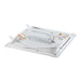 Keystone 2X2 LED Center Basket Doorframe Retrofit Selectable 24W/18W/15W 3500K/4000K/5000K 0-10V Dimming 12V Aux 2-Pack Priced Per Each (KT-RKIT24PS-22DC-8CSA-VDIM /CR /2PK)