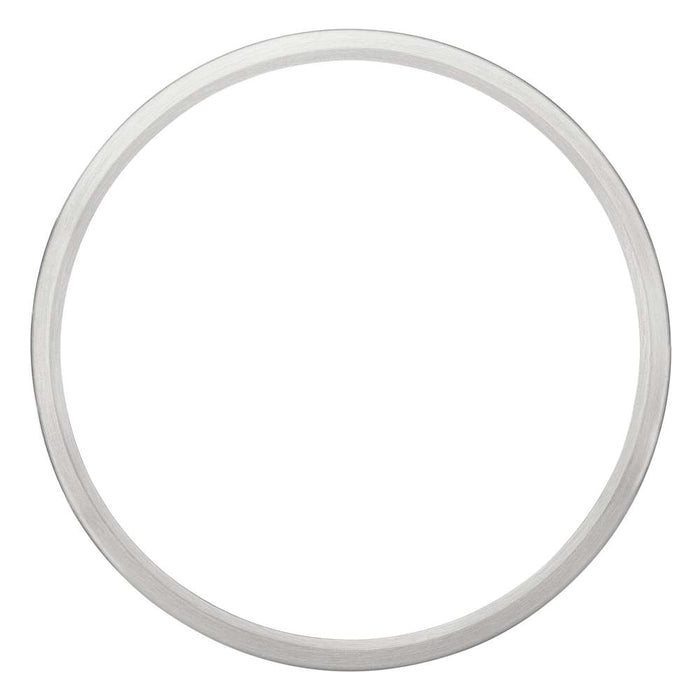 Keystone Clip-On Trim Brushed Nickel Used On 11 Inch Series A Round LED Surface Mount Downlight (KT-SMLED-11RA-BN-TRIM)