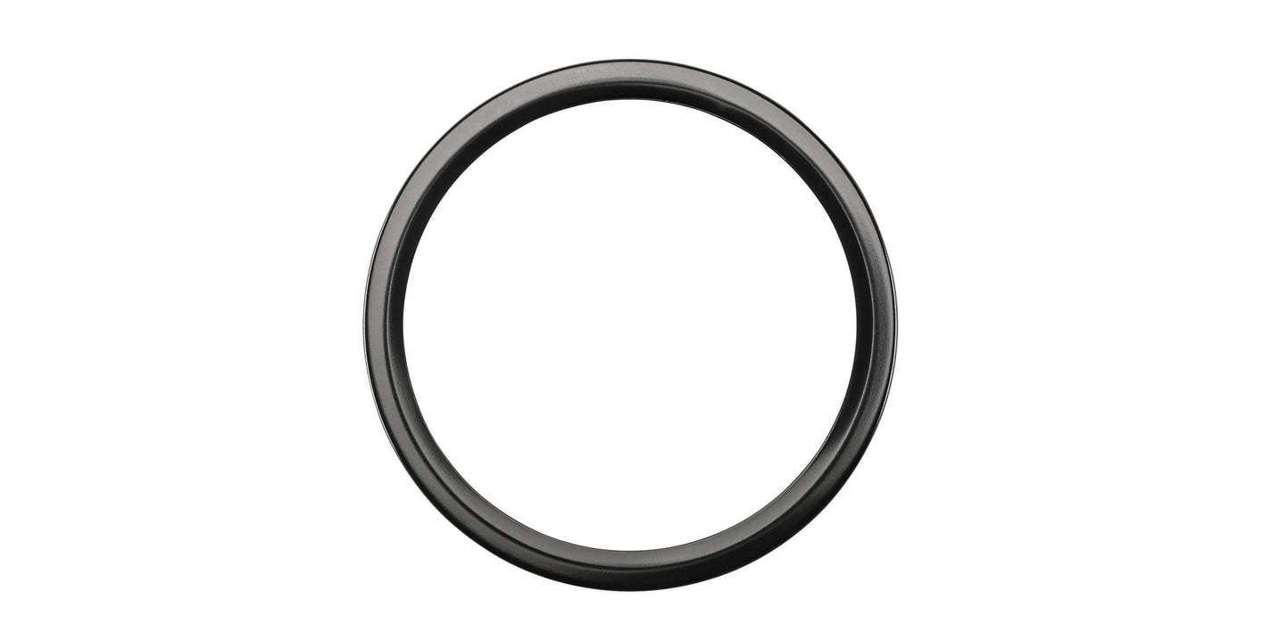 Keystone Clip-On Trim Matte Black Used On 5 Inch Series A Round LED Surface Mount Downlight (KT-SMLED-5RA-MB-TRIM)
