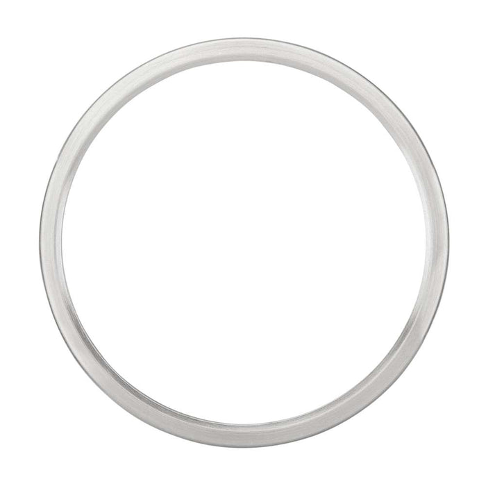 Keystone Clip-On Trim Brushed Nickel Used On 7 Inch Series A Round LED Surface Mount Downlight (KT-SMLED-7RA-BN-TRIM)