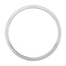 Keystone Clip-On Trim Brushed Nickel Used On 7 Inch Series A Round LED Surface Mount Downlight (KT-SMLED-7RA-BN-TRIM)