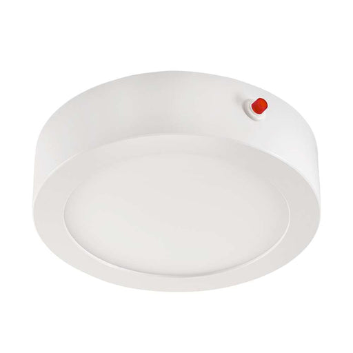 Keystone 7 Inch LED Surface Mount Downlight 10W CCT Selectable 2700K/3000K/3500K/4000K/5000K 120-277V Tri-Mode Dimming Integrated 3W Emergency (KT-SMLED10-7RC-9CSF-CDIM-EM3)