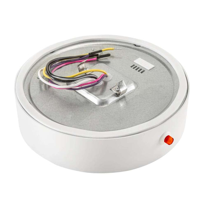 Keystone 7 Inch LED Surface Mount Downlight 10W CCT Selectable 2700K/3000K/3500K/4000K/5000K 120-277V Tri-Mode Dimming Integrated 3W Emergency (KT-SMLED10-7RC-9CSF-CDIM-EM3)