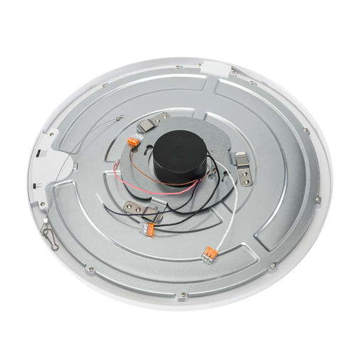 Keystone 15 Inch Round LED Closet Rated Surface Mount Downlight Power Select/CCT Selectable 20W/18W 2700K/3000K/3500K/4000K/5000K 120-277V Integrated PIR Sensor (KT-SMLED20PS-15RB-9CSF-ND-PIR)