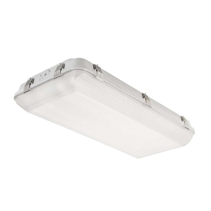 Keystone 2 Foot Vapor Tight High Bay Power Select/CCT Selectable 105W/90W/65W 3500K/4000K/5000K 120-277V 0-10V Dimming Built In Sensor Receptacle 10Kv Surge (KT-VTLED105PS-HB2A-8CSA-VDIM)
