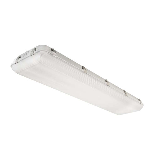 Keystone 4 Foot Vapor Tight High Bay Power Select/CCT Selectable 215W/175W/135W 3500K/4000K/5000K 120-277V 0-10V Dimming Built In Sensor Receptacle 10Kv Surge (KT-VTLED215PS-HB4A-8CSA-VDIM)