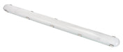 Keystone 4 Foot Vapor Tight Fixture Featuring Wattage/CCT Selectable 44W/28W/18W 3500K/4000K/5000K 120-277V Frosted Lens 0-10V Dimming (KT-VTLED44PS-4A-8CSA-VDIM)