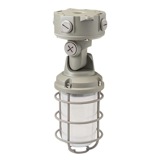 Keystone LED Vapor Utility Jelly Jar Fixture Power Select/CCT Selectable 10W/15W/20W 3000K/4000K/5000K 90 Degree Adjustable 80 CRI 120-277V (KT-VULED20PS-JJ1-8CSB)