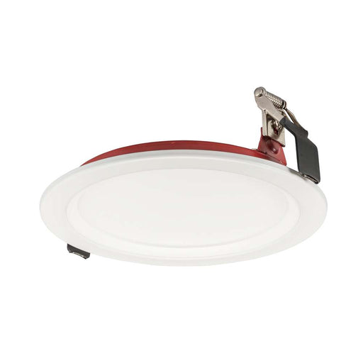 Keystone Fire Rated 6 Inch LED Recessed Wafer Downlight 15W CCT Selectable 2700K/3000K/3500K/4000K/5000K 120V Phase Dimming Remote Driver (KT-WDLED15-F6B-9CSF-FDIM)