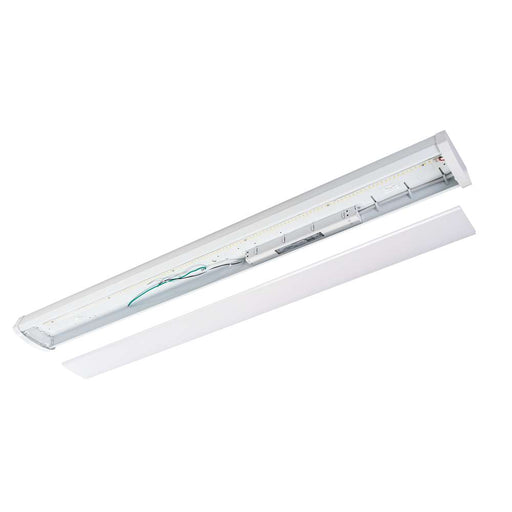 Keystone 4 Foot Wrap Fixture Series B 33W 4000K 3520Lm 120-277V Frosted Lens (KT-WLED33-4B-840)
