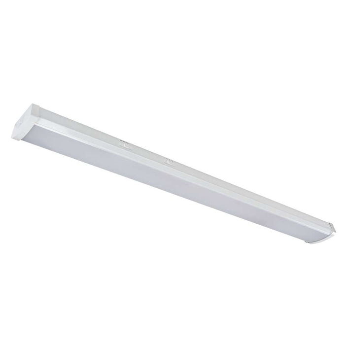 Keystone 4 Foot Wrap Fixture Series B Power Select/CCT Selectable 44W/28W/18W 120-277V 3500K/4000K/5000K Frosted Lens 0-10V Dimming (KT-WLED44PS-4B-8CSA-VDIM)