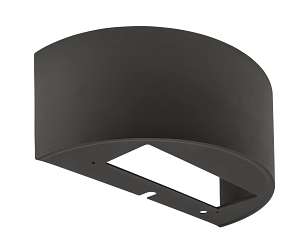 Keystone Half Moon Shell Black Used On Series 5 Full Cutoff Wall Packs (KT-WPLED-M5-HM-1-KIT-B)