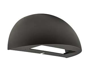 Keystone Quarter Sphere Shell Black Used On Series 5 Full Cutoff Wall Packs (KT-WPLED-M5-QS-1-KIT-B)