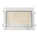 Keystone LED Open Face Wall Pack Power Select/CCT Selectable 80W/70W/55W 3000K/4000K/5000K 120-277V 0-10V Dimming Photocell White (KT-WPLED80PS-M1-8CSB-VDIM-W)