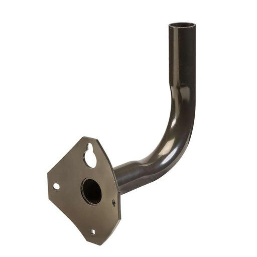 Keystone Right Angle Bracket 11 Inch Bronze For Wood Pole Mounting Compatible With 2 3/8 Inch Slipfitter Mounts (KT-WPM-RA-11)