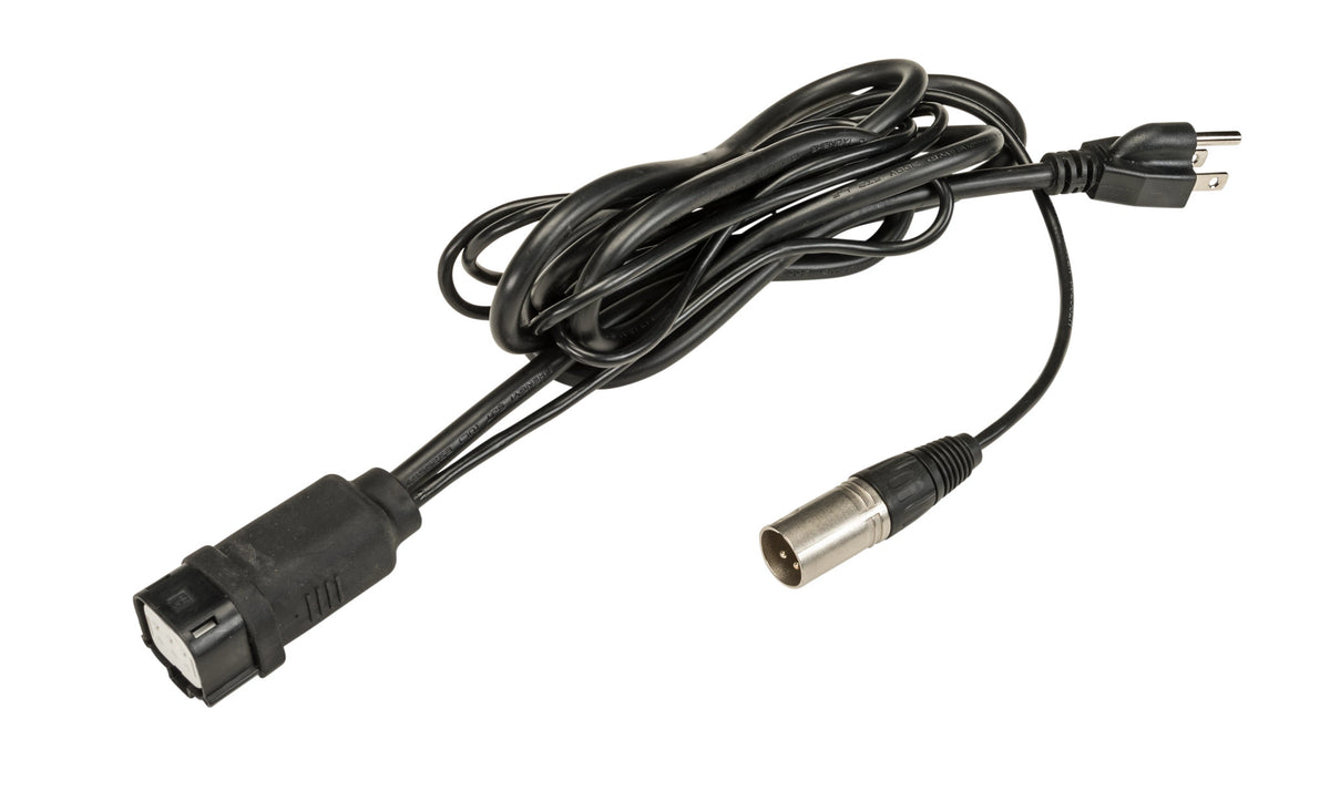 Keystone KT-WWLED-DMX-6-WC/XLR 6 Foot 3 Wire Input Cord — Lighting Supply