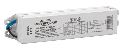 Keystone 1X F20T12 120V 6 Inch Case NPF Electronic Ballast (KTEB-120-1-TP-EMI /C-DP)