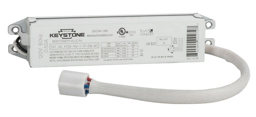 Keystone 1 Lite 32 Or 40W Circline Ballast 120V With Sockets (KTEB-140-1-TP-EMI-WS-CP)