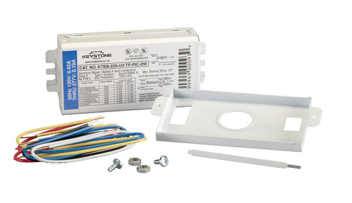 Keystone 1 Or 2 Lite 26W 4-Pin Compact Fluorescent Kit With Leads/Stud Plate Electronic Ballast (KTEB-226-UV-RS-DW-KIT)