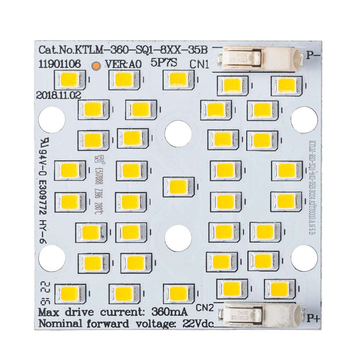 Keystone LED Module 360Ma 1.875 Inch Square 800 Series 4000K 35 LEDs (KTLM-360-SQ1-840-35B-CP)
