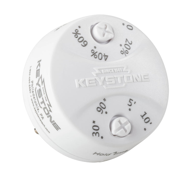 Keystone Smart Port Microwave Occupancy Sensor On/Off With Adjustable Standby Dimming Level (KTS-MW1-12V-AUX)