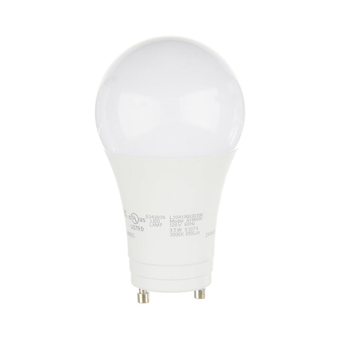 TCP LED 9.5W A19 GU24 Base Dimmable 3000K 850Lm 120V 80 CRI (L10A19GUD30K)