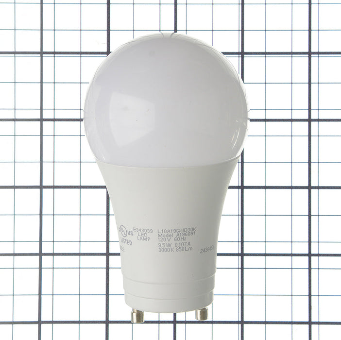 TCP LED 9.5W A19 GU24 Base Dimmable 3000K 850Lm 120V 80 CRI (L10A19GUD30K)
