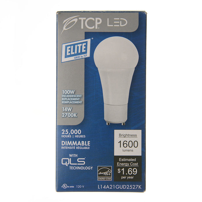 TCP LED 14W A21 GU24 Dimmable 2700K (L14A21GUD2527K)