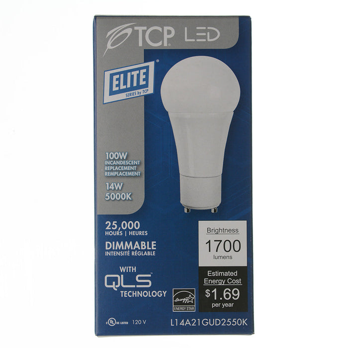 TCP LED 14W A21 GU24 Dimmable 5000K (L14A21GUD2550K)