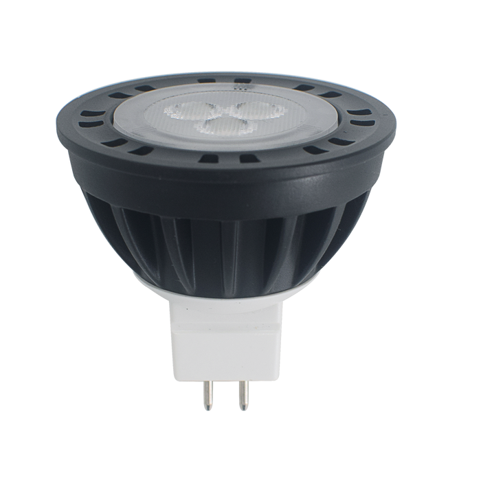 GM Lighting ILS LED Water-Resistant MR16 Lamp 6W Blue 60 Degree GU5.3 Base (L16BL-06W060D)