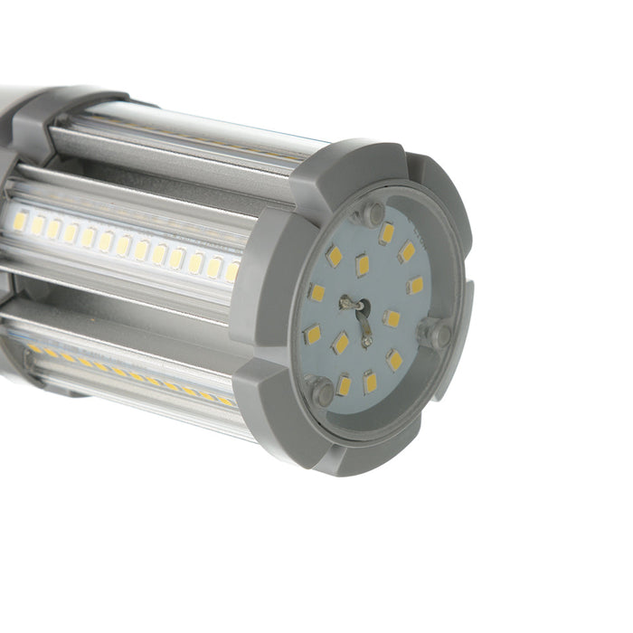 TCP LED HID Corn Cob Lamp HID75 18W Non-Dimmable 50000 Hours 75W Equivalent 5000K E26 Base 2700Lm Clear 120V (L18CCE26U50K)
