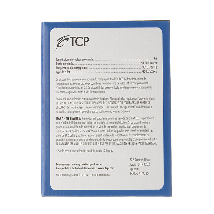 TCP LED 19W PL Vertical BR40 Dimmable 4100K (L19PLVD5041K)