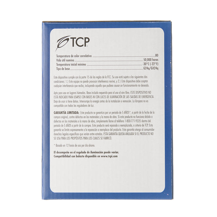 TCP LED 19W PL Vertical BR40 Dimmable 4100K (L19PLVD5041K)