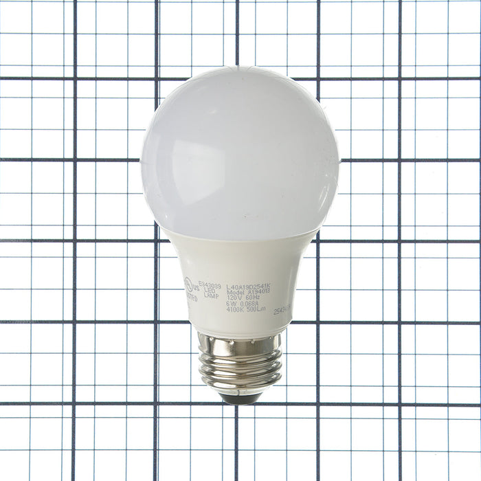 TCP LED 6W A19 Dimmable 4100K (L40A19D2541K)