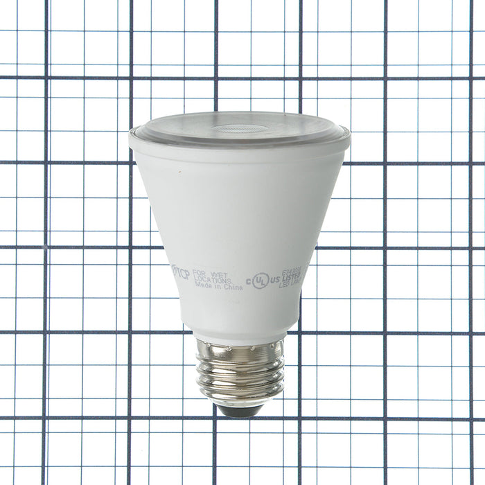 TCP LED 7W P20 Dimmable 2700K Narrow Flood (L50P20D2527KNFL)