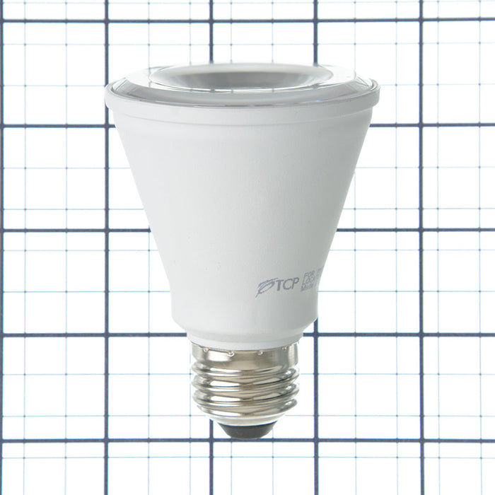TCP LED 7W P20 Dimmable 3000K Flood (L50P20D2530KFL)