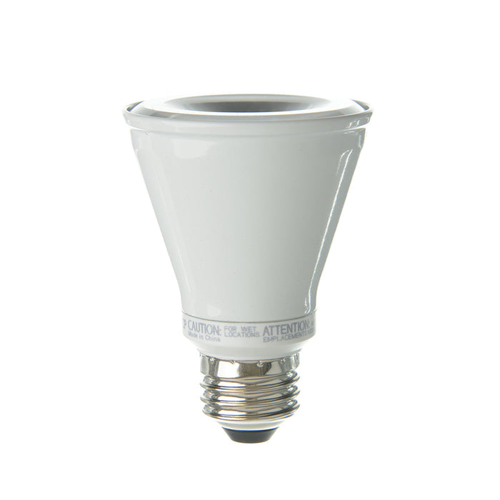 TCP LED 7W PAR20 Dimmable 2400K Flood 40 Degree Beam Angle 550Lm 80 CRI (L7P20D2524KFL)