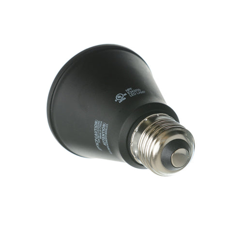 TCP LED 7W PAR20 Dimmable 2700K Flood Black 40 Degree Beam Angle 600Lm 80 CRI (L7P20D2527KFLB)