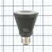 TCP LED 7W PAR20 Dimmable 2700K Flood Black 40 Degree Beam Angle 600Lm 80 CRI (L7P20D2527KFLB)