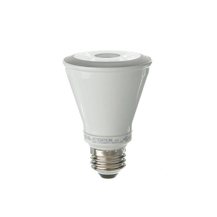 TCP 7W LED PAR20 50W Equivalent Dimmable Spot 5000K 700Lm 80 CRI 15 Degree Beam Angle 120V (L7P20D2550KSP)