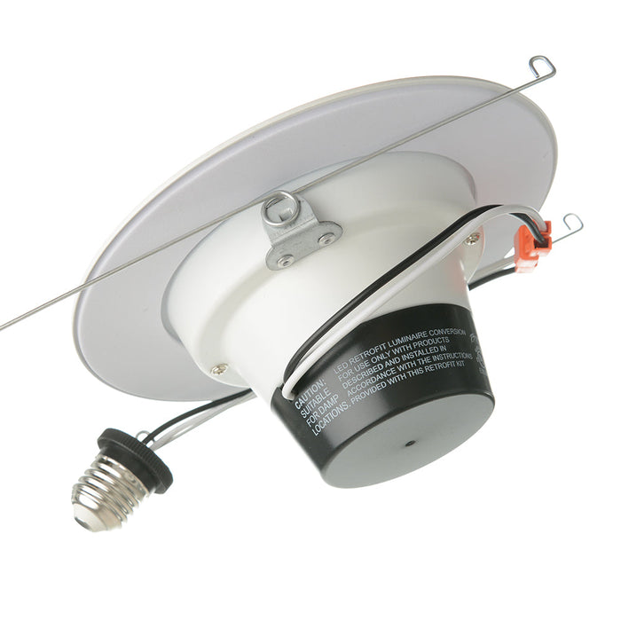 TCP LED Downlight DR56 10.5W L 3000K 850Lm E26 Base Suitable For Damp Locations Dimmable (L85DR56D3530KCQ)