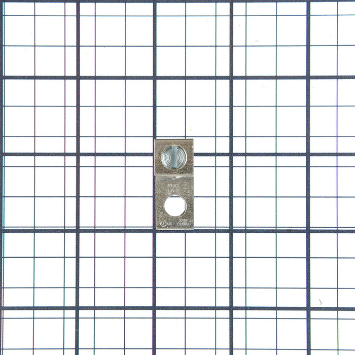 Penn Union Aluminum Dual Rated Lug For One Conductor - One Hole Tongue 14 Str. To 2 Str. (LA2)