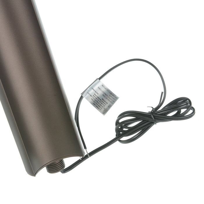 Westgate Manufacturing Decorative LED Column Path Light 12V 5W 3000K Oil Rubbed Bronze (LAL-131-30K-ORB)