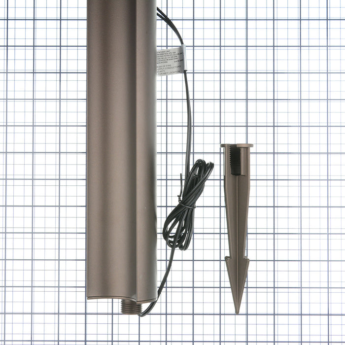 Westgate Manufacturing Decorative LED Column Path Light 12V 5W 3000K Oil Rubbed Bronze (LAL-131-30K-ORB)