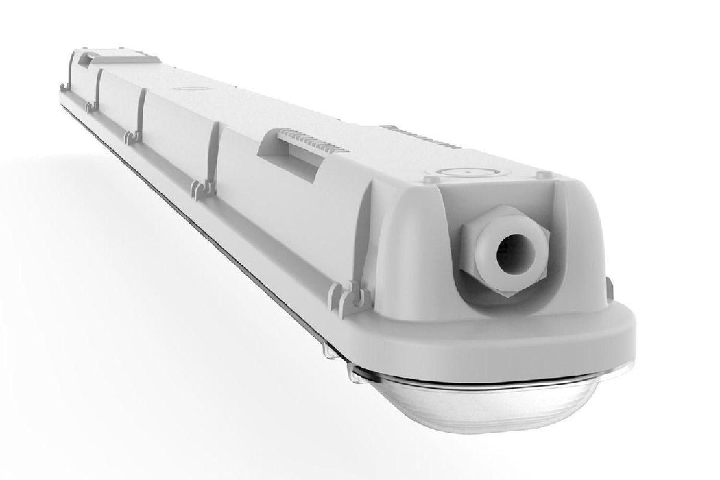 ALBEO PLR14X08LQVSTKQW 4 Foot Linear Vapor Tight 5500Lm/6500Lm/7500Lm 3500K/4000K/5000K 80 CRI 120-347V 0-10V Dimming White (93310073)