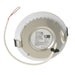 Lotus LED Lights 4 Inch 24V Dimmable Round Economy 11W LED 3000K White 110 Degree 700Lm Type IC Airtight Wet Locations 80 CRI (LB4R24V/30K/WH)