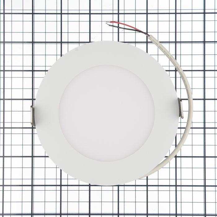 Lotus LED Lights 4 Inch 24V Dimmable Round Economy 11W LED 3000K White 110 Degree 700Lm Type IC Airtight Wet Locations 80 CRI (LB4R24V/30K/WH)