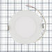 Lotus LED Lights 4 Inch 24V Dimmable Round Economy 11W LED 3000K White 110 Degree 700Lm Type IC Airtight Wet Locations 80 CRI (LB4R24V/30K/WH)